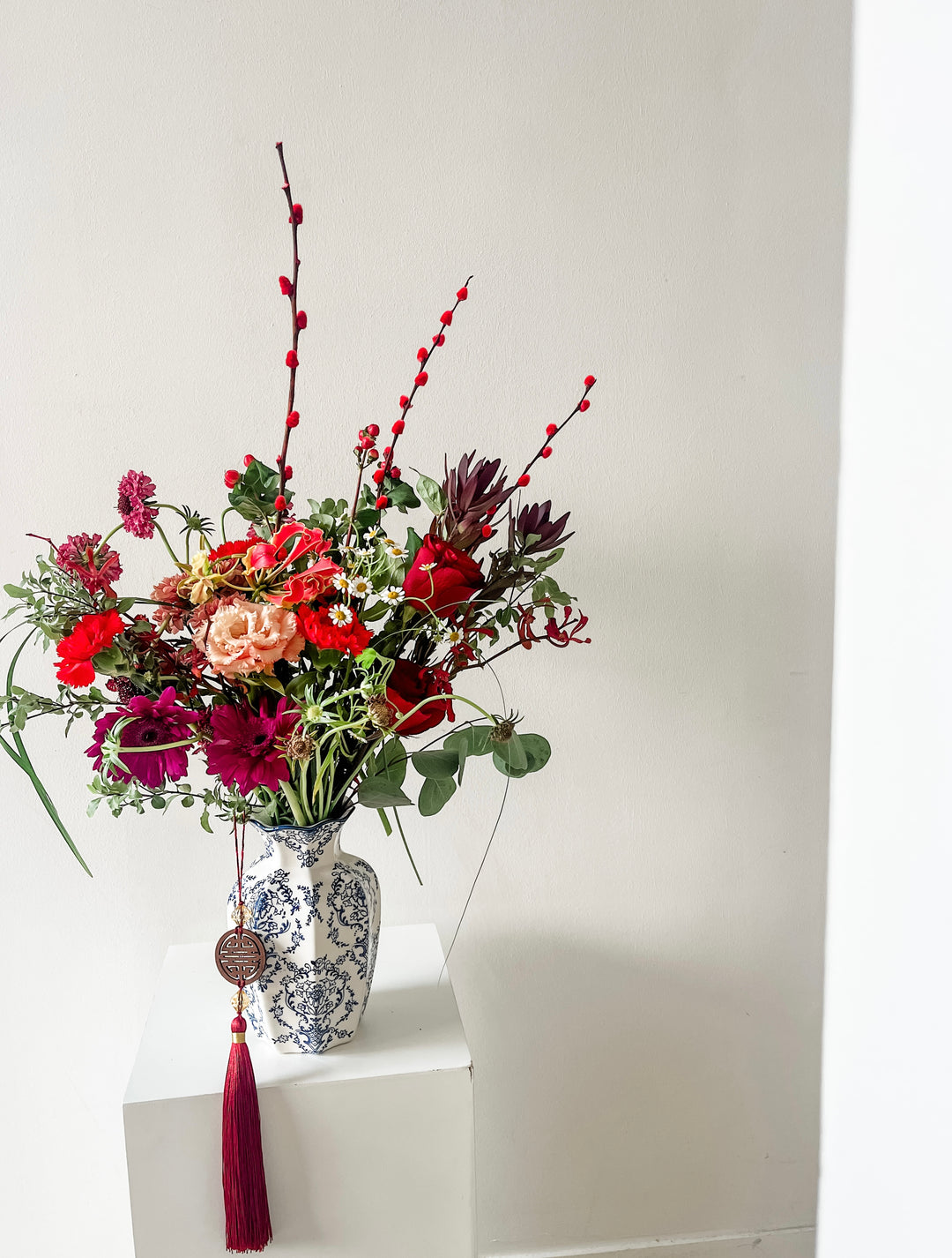 Oriental Tapestry (Auspicious Red)