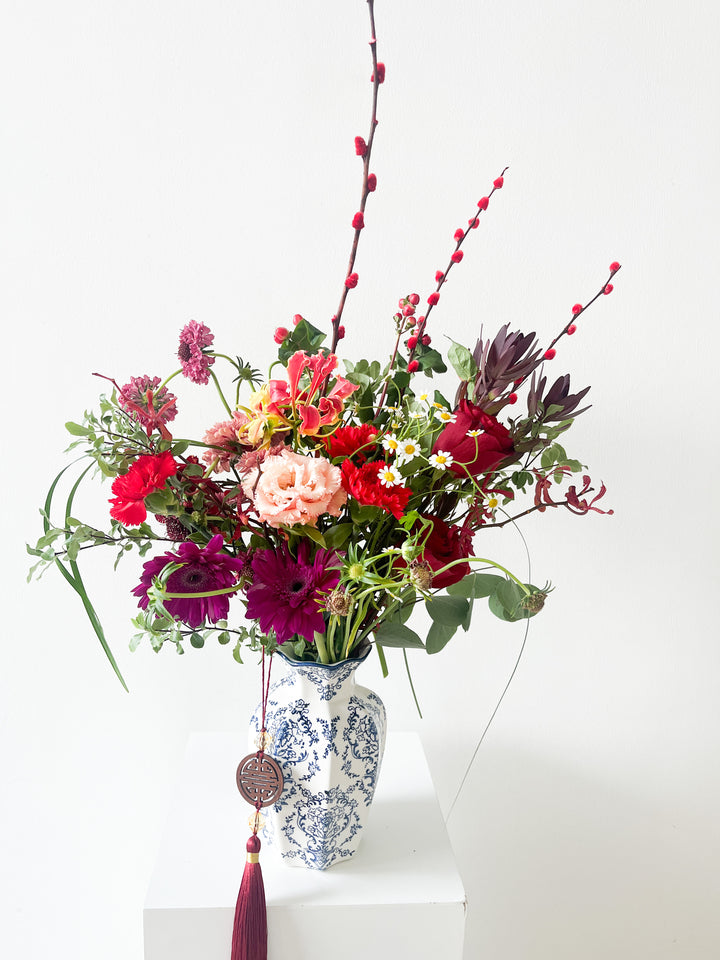 Oriental Tapestry (Auspicious Red)