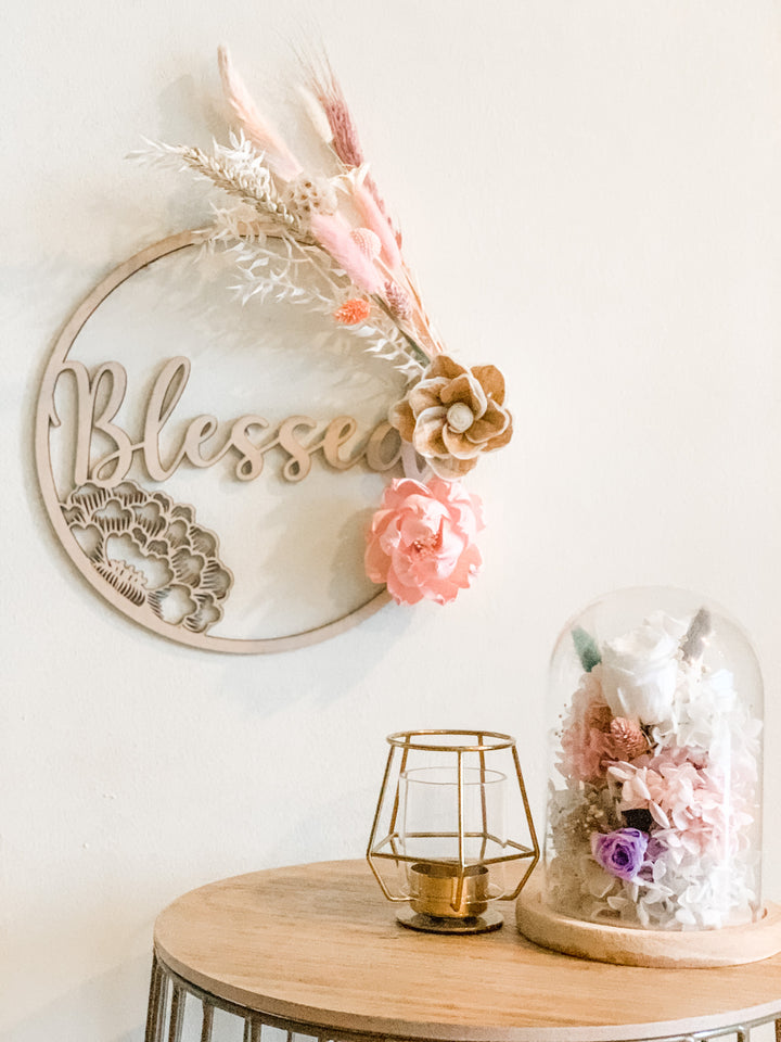 Blessed Floral Wreath